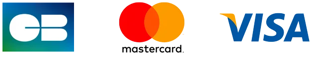 Moyens de paiement acceptés : Visa, Mastercard, American Express, etc.